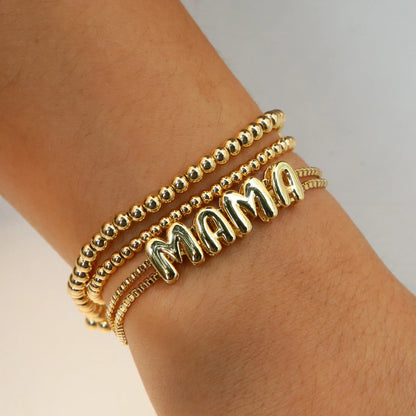 The Bubble Letter Bracelet