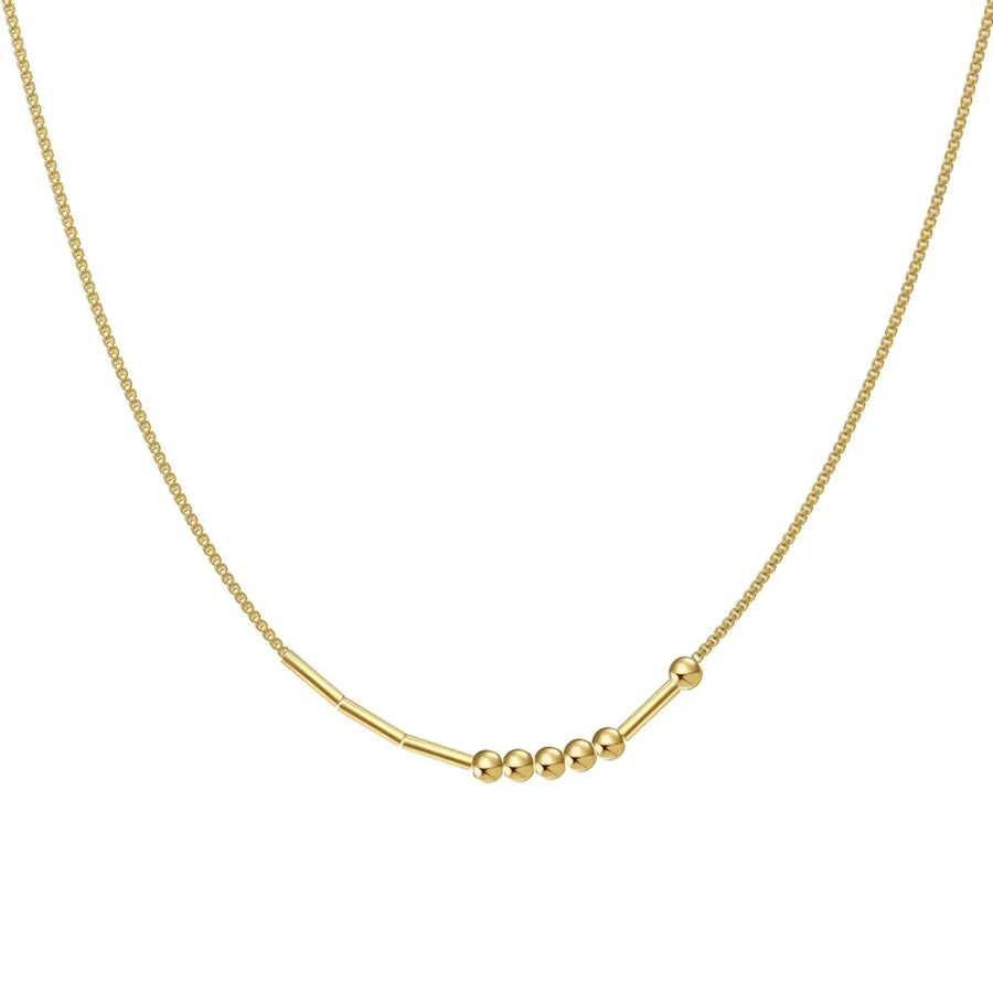 Morse Code Necklace