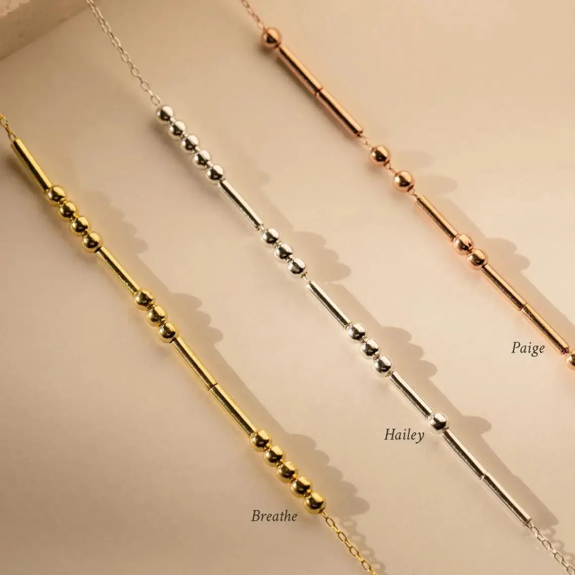 Morse Code Necklace