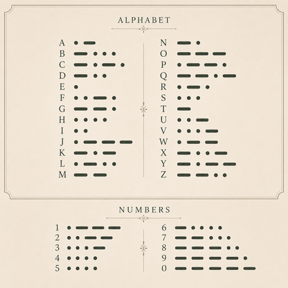 Morse Code Necklace