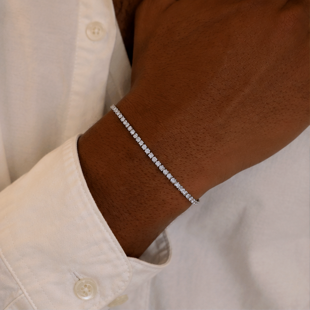 Minimal Tennis Bracelet
