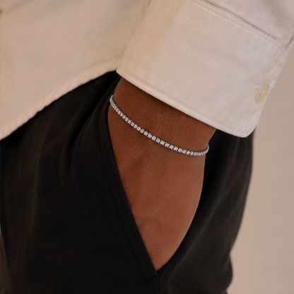 Minimal Tennis Bracelet